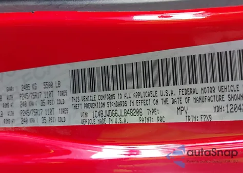 2018 Jeep Wrangler Jk Unlimited Freedom Edition 4X4 из США, поврежденный, VIN 1C4BJWDG6JL848206